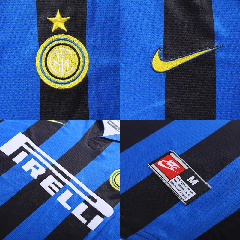 Inter Milan Ronaldo #9 Retro 1998/99 Jersey Home