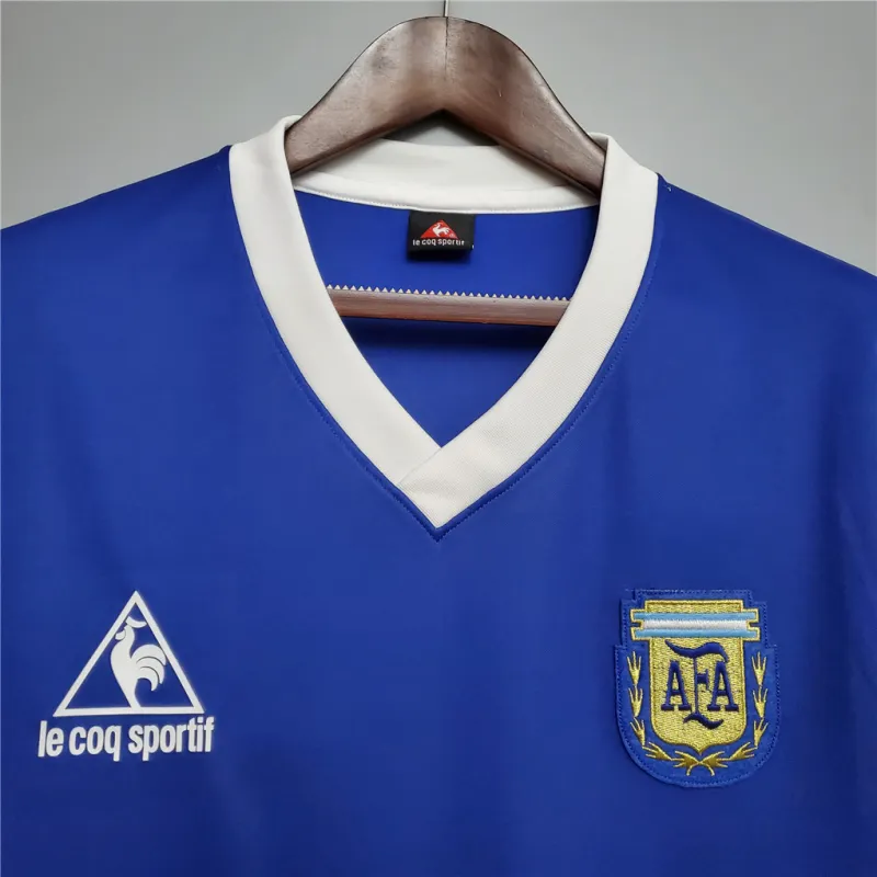 Argentina World Cup 1986 Retro Jersey Away