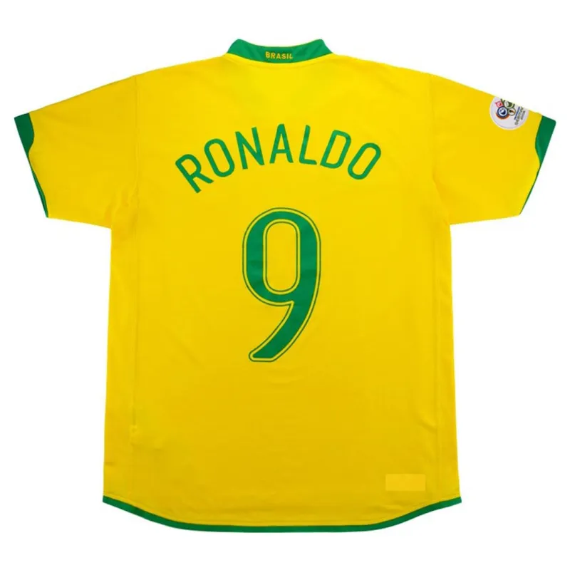 Brazil World Cup 2006 Retro Jersey Home