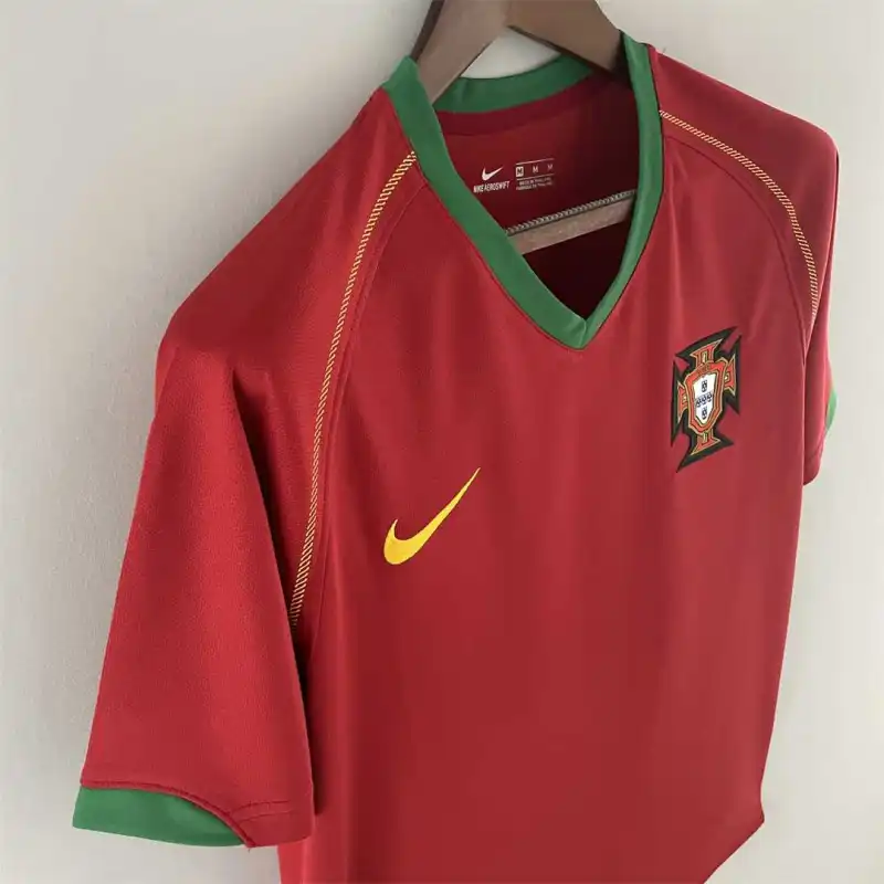 Portugal World Cup 2006 Retro Jersey Home