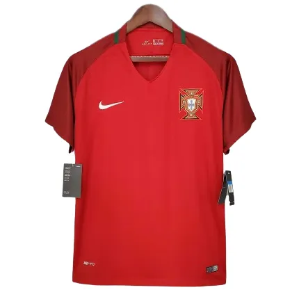Portugal Euro Cup 2016 Retro Jersey Home