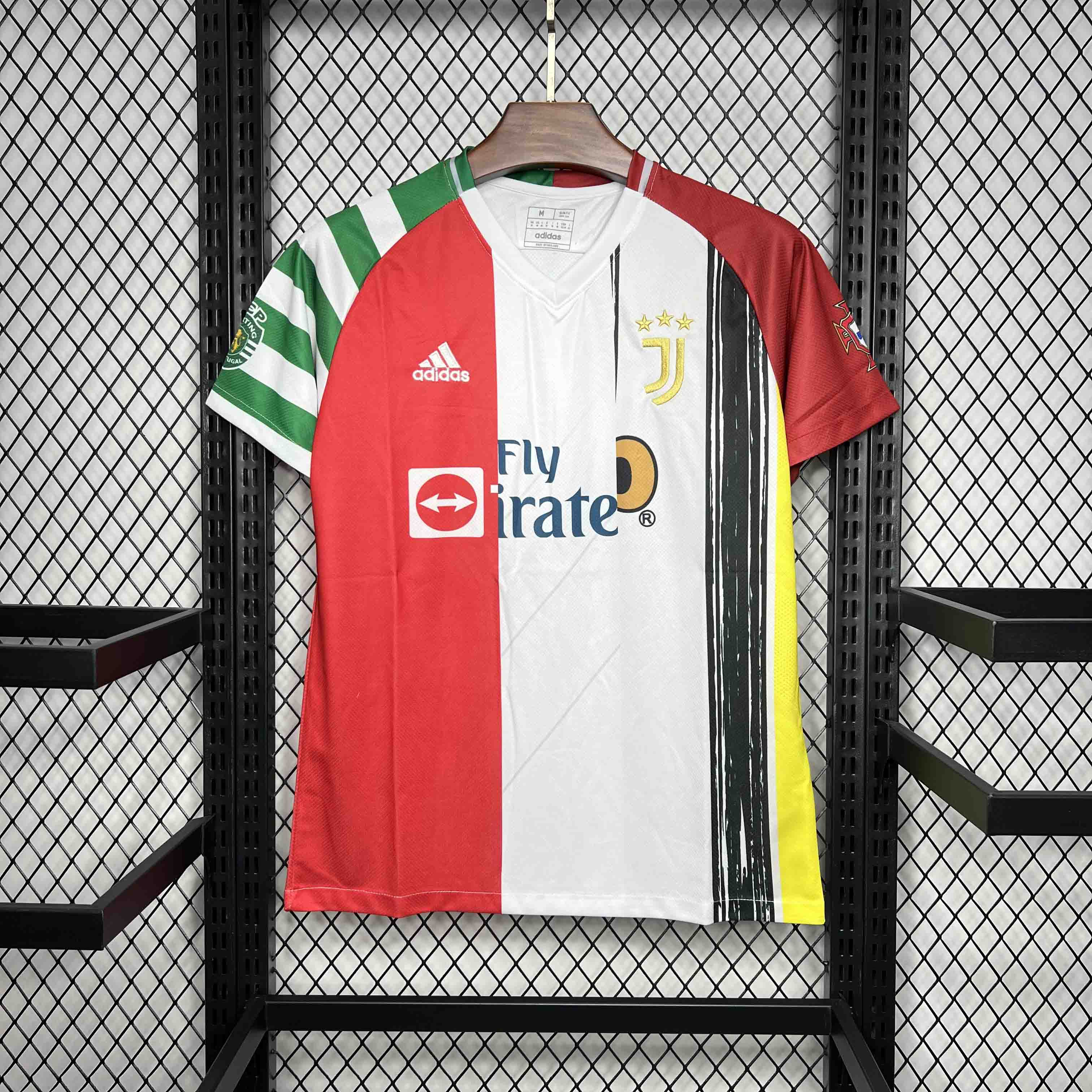 Juventus 2024 Cristiano Ronaldo Tribute Special Edition Kit Sport Jersey