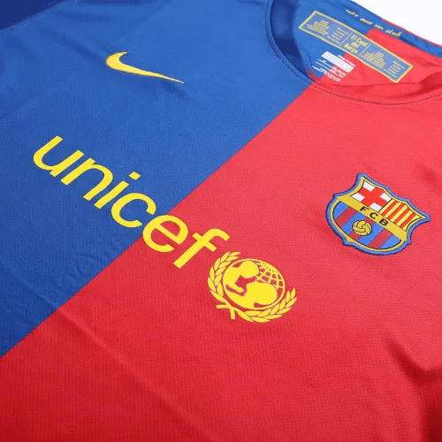 Barcelona Retro Jersey Home 2008-09