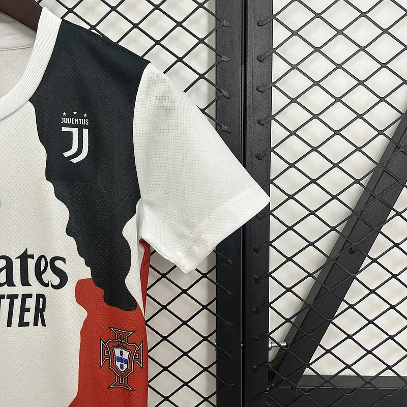 Cristiano Ronaldo Commemorative Edition Kids Kits Jersey+Shorts