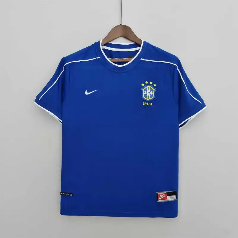 Brazil World Cup 1998 Retro Jersey Away