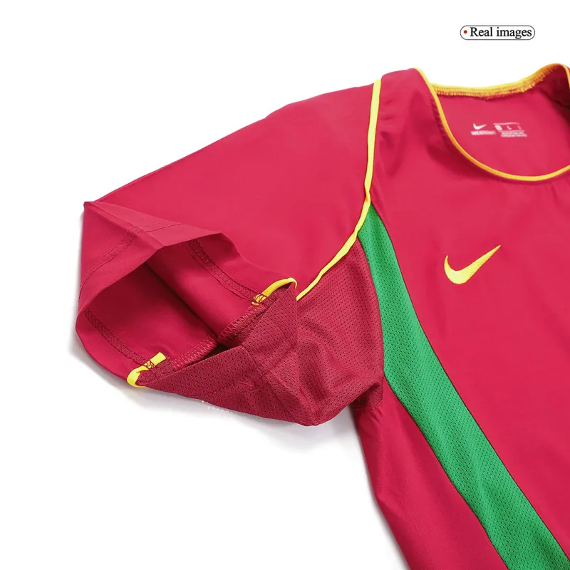 Portugal World Cup 2002 Retro Jersey Home