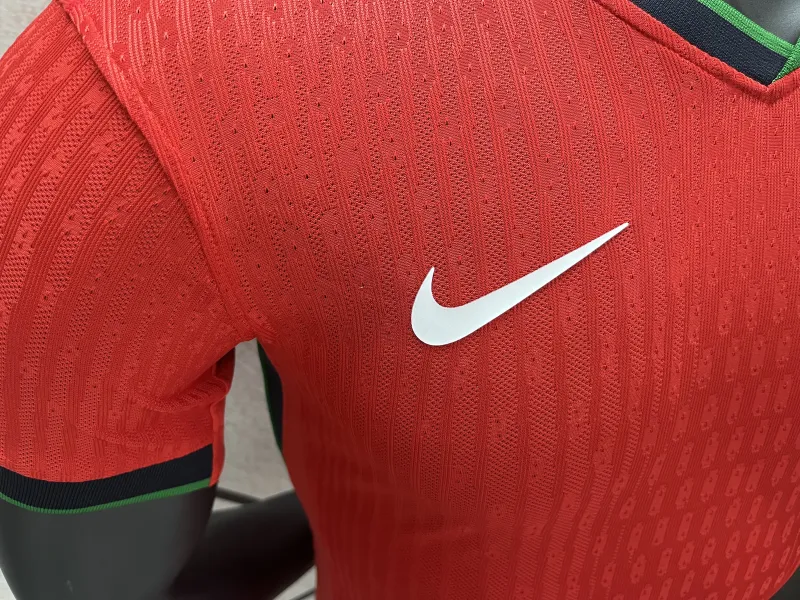 2024 Portugal Nation  Home Jersey Player Version EURO