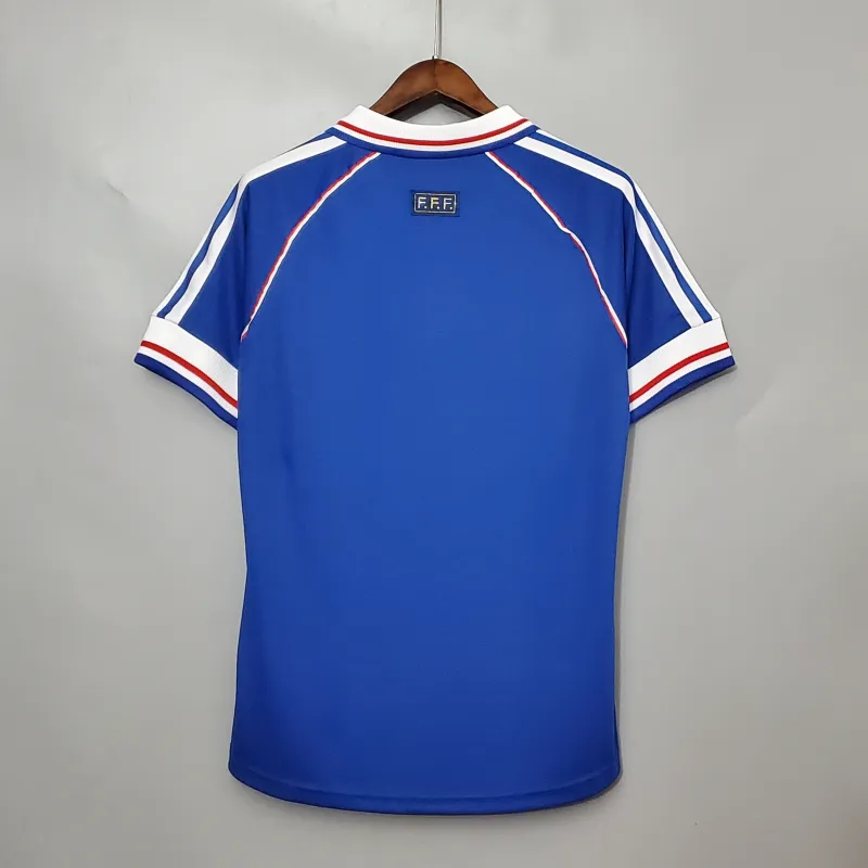 France World Cup 1998 Retro Jersey Home