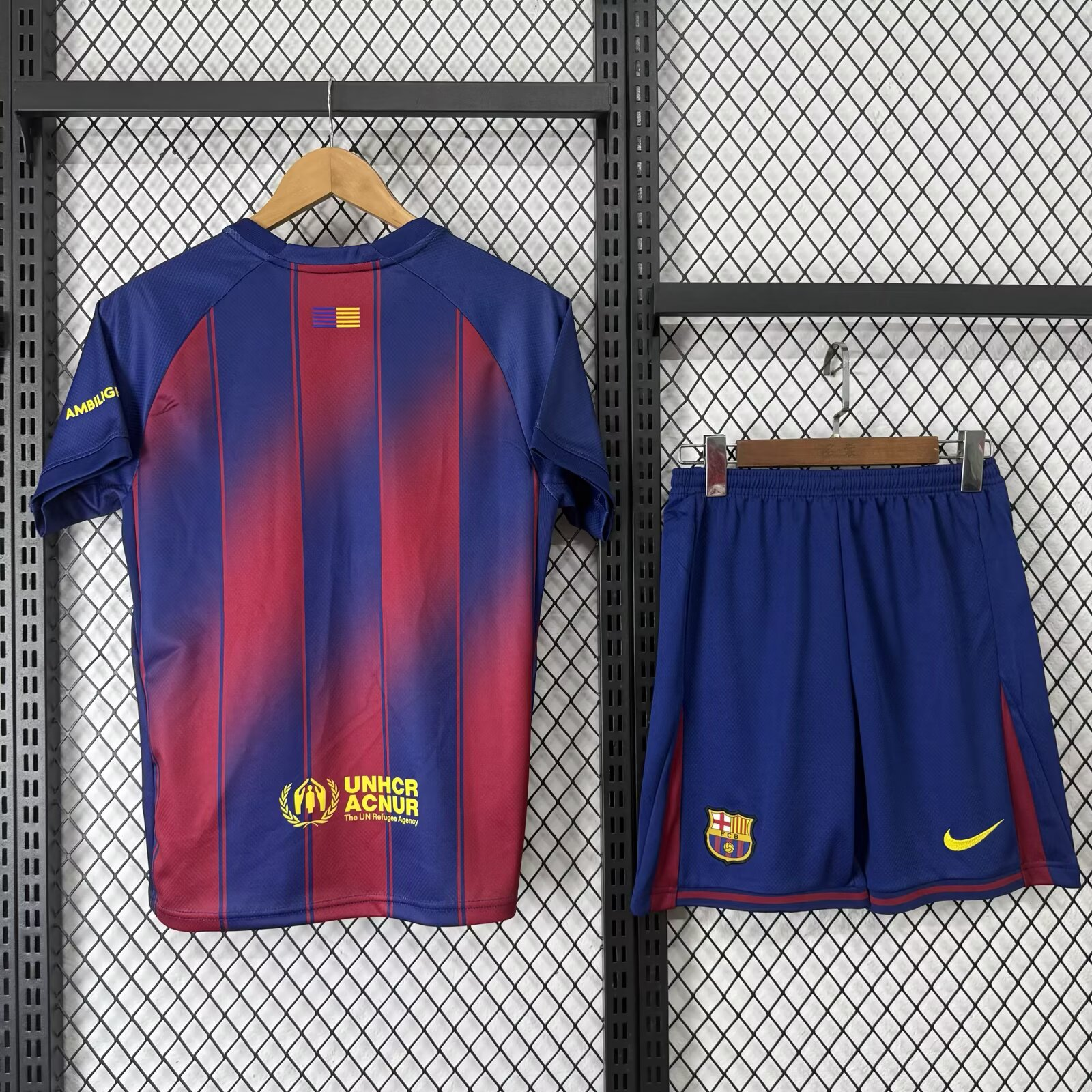 25-26 Kids Barcelona Home Jersey
