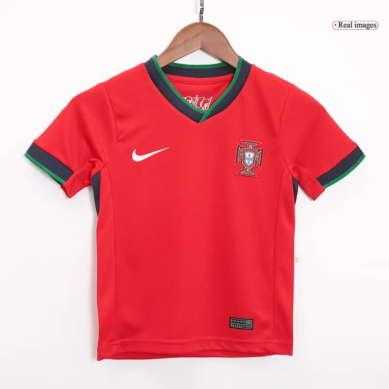 2024 Kids Portugal Nation  Home Kit EURO