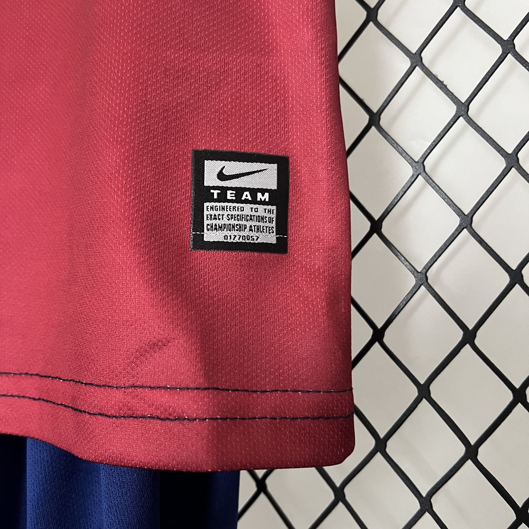 Barcelona 08-09 Home Retro Kids Kits Football Jersey