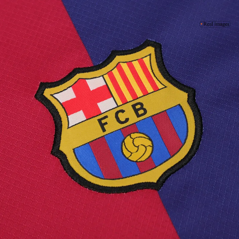 Barcelona Home Long Sleeve Jersey 2024-25