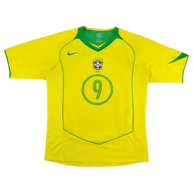 Brazil 2004 Retro Jersey Home