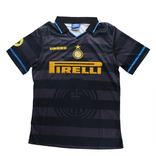 Inter Milan 1997/98 Retro Jersey Europa League Away