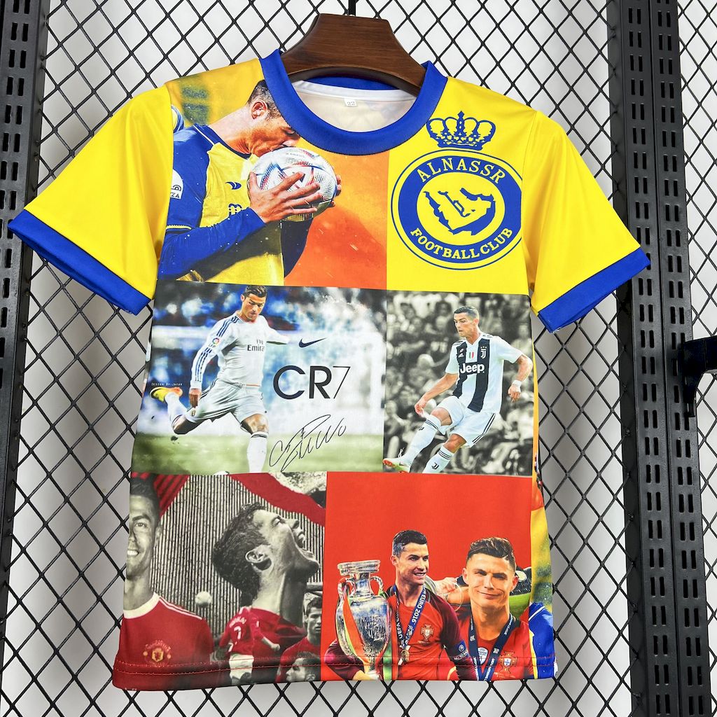 Cristiano Ronaldo 2025-26 all club mix Kids Kit