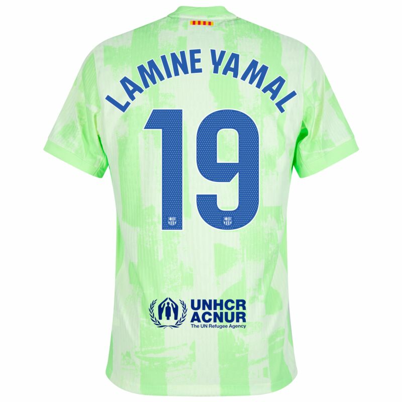 Barcelona Third  Lamine Yamal 19 Shirt 2024-2025 (La Liga)  S-4XL