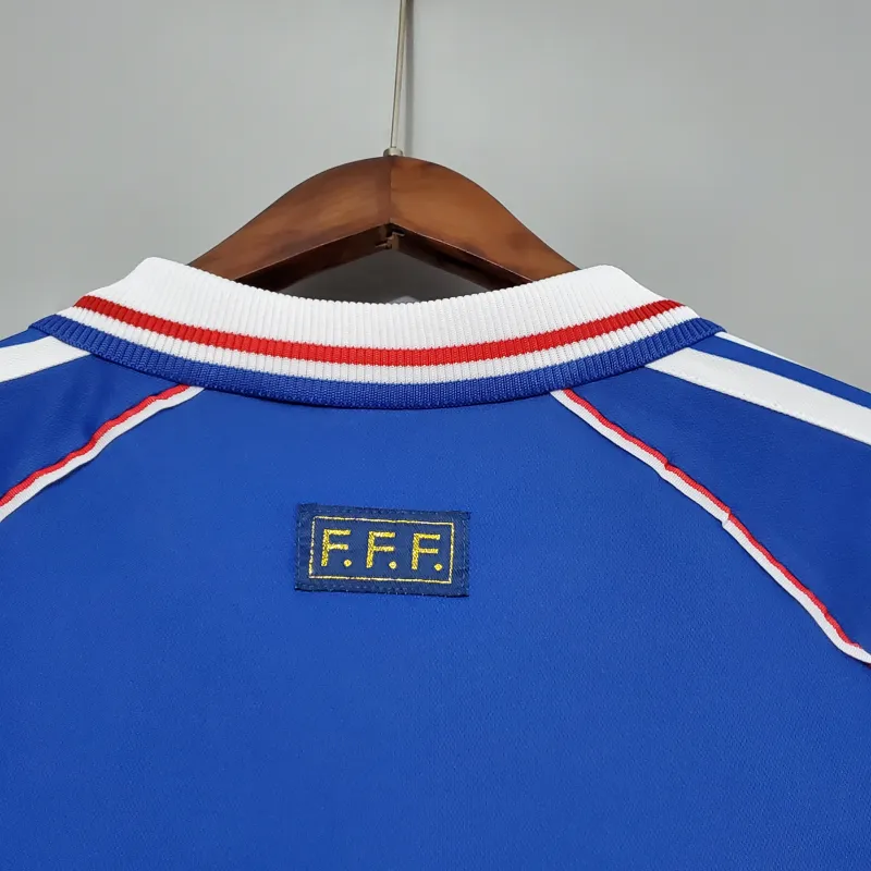 France World Cup 1998 Retro Jersey Home