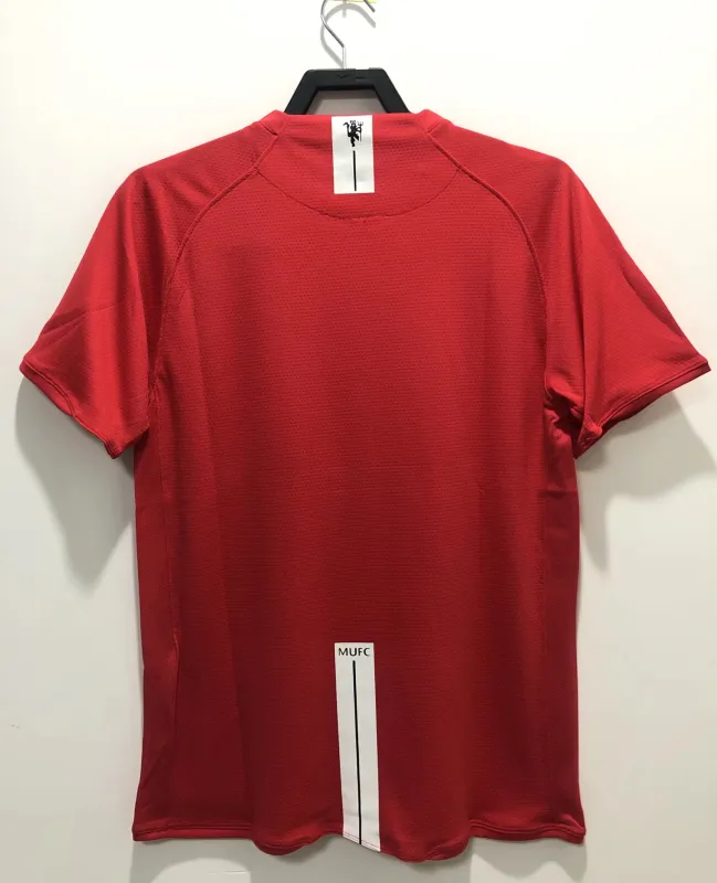 2007-08 Manchester United RONALDO #7 Retro Jersey Home