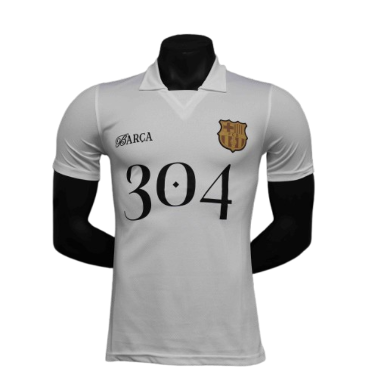 Barcelona Lamin Yamal commemorative white 304 POLO Shirt 24-25