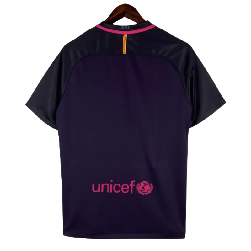Barcelona Away Shirt Retro Jersey 16-17