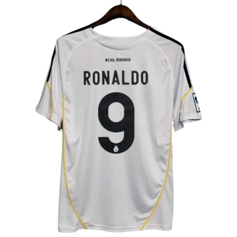 Real Madrid Ronaldo #9 Retro Jersey Home Shirt 2009-10