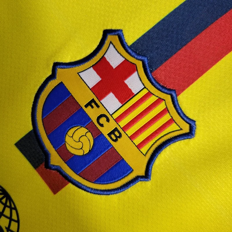 Barcelona UCL Final Retro Away Long Sleeve Jersey 2008-09