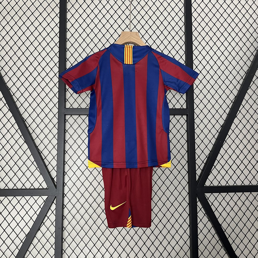Barcelona 05-06 Home Retro Kids Kits Football Jersey
