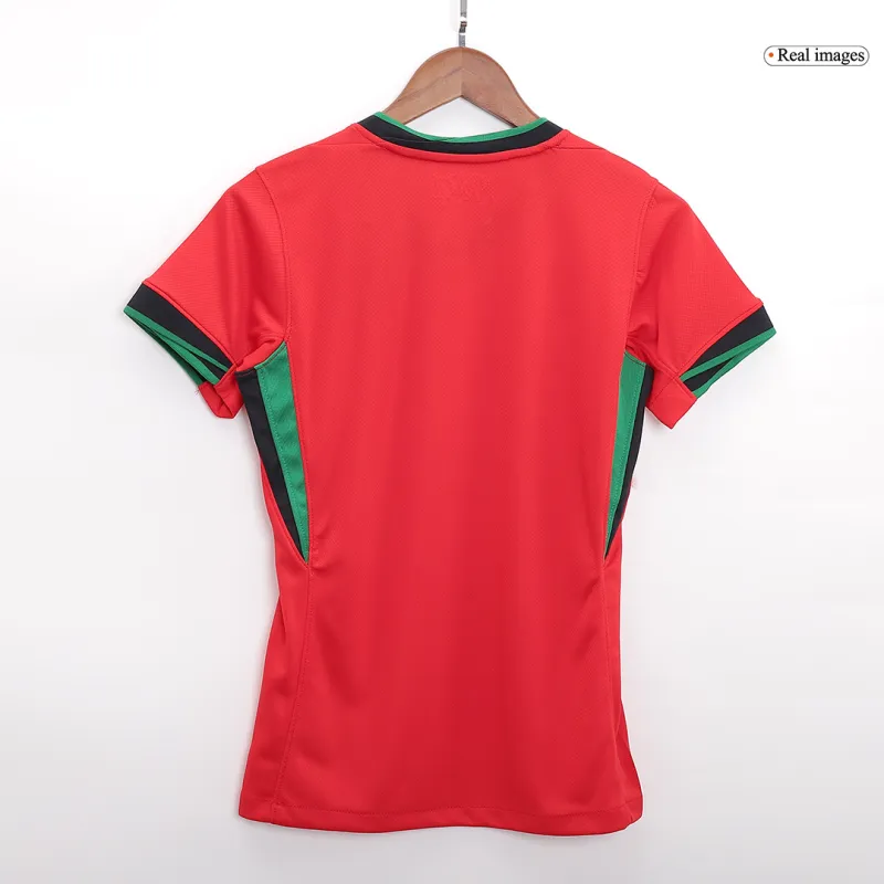 2024  Women's Portugal Nation Home Jersey EURO