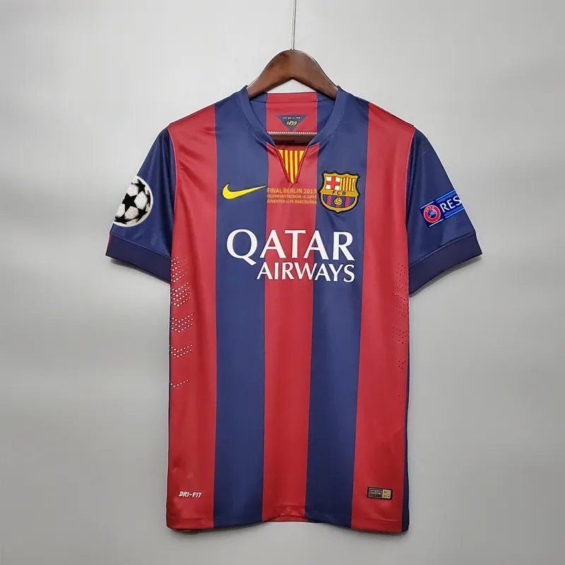Barcelona Messi #10 Retro Jersey Home 2014-15