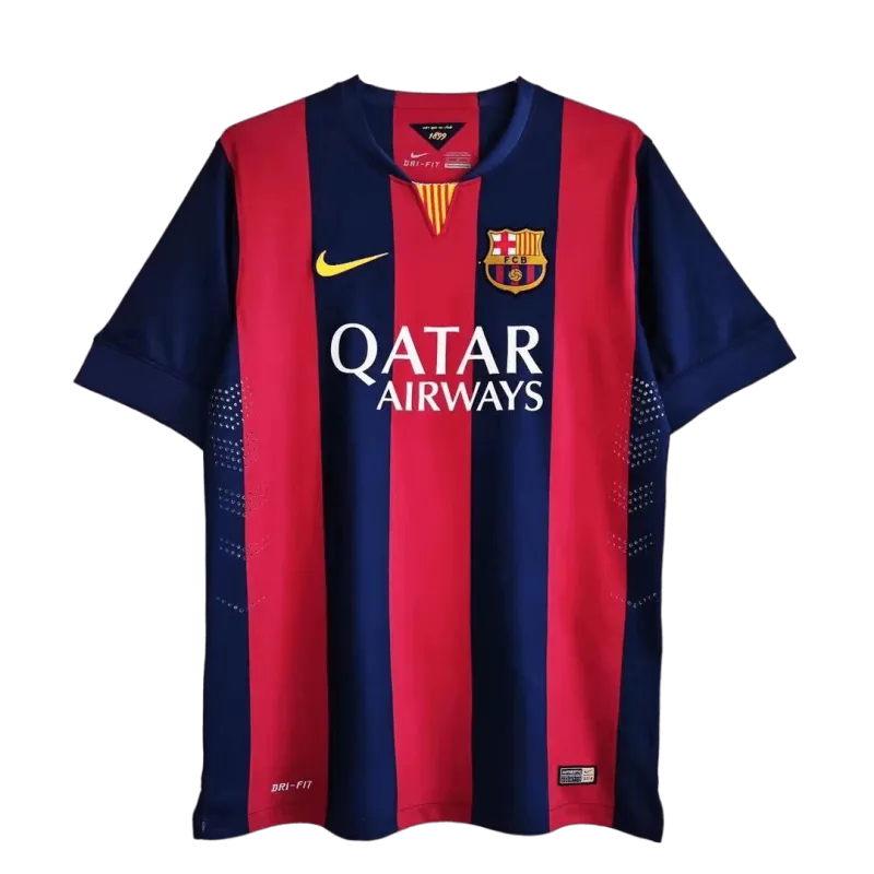 Neymar Jr #11 Barcelona Retro Jersey Home 2014-15