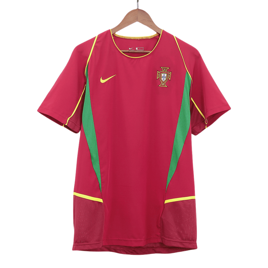 Nike Portugal Retro Jersey Home Soccer Shirt 2002