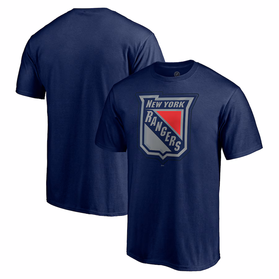 Men's New York Rangers Navy Special Edition Secondary Logo T-Shirt