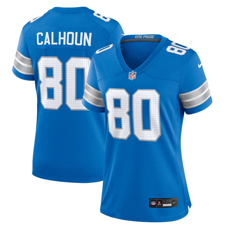 Women's Detroit Lions Jalon Calhoun Nike  Blue Game Jersey