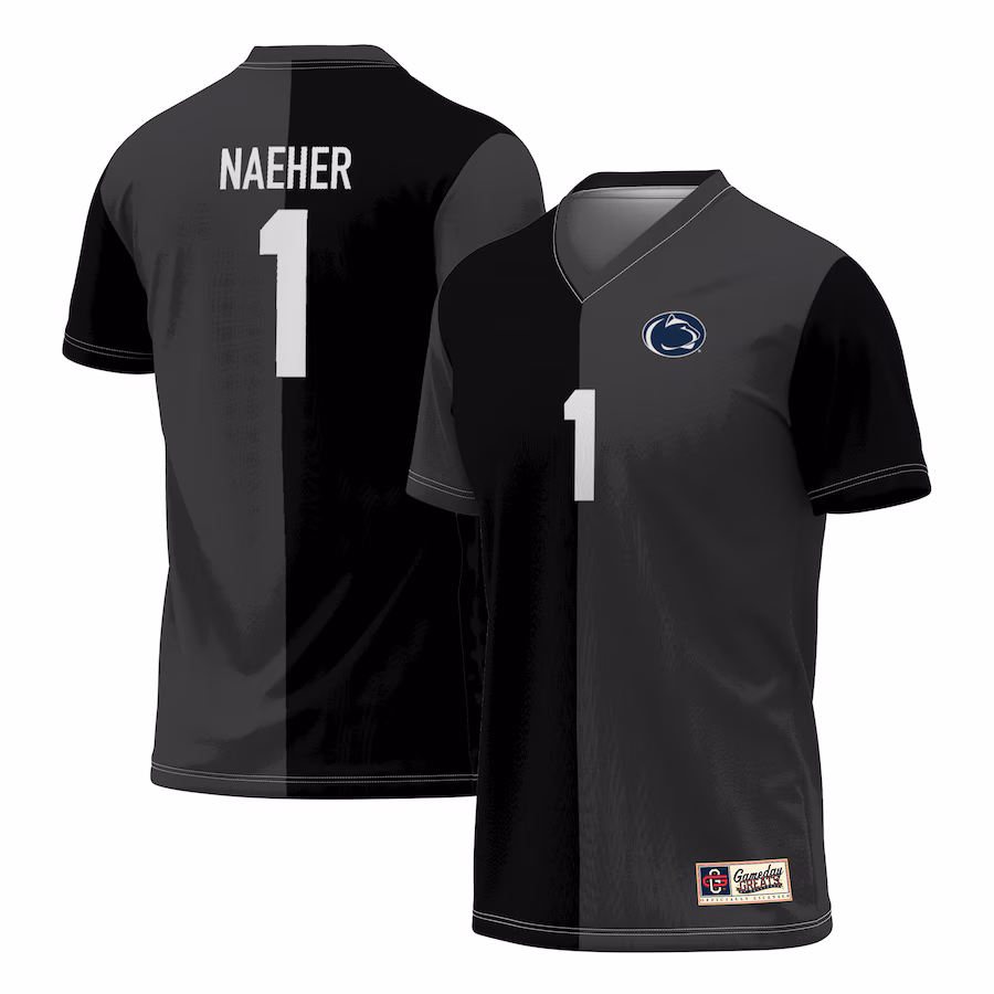 Unisex GameDay Greats Alyssa Naeher Black Penn State Nittany Lions Women's Soccer Fashion Jersey