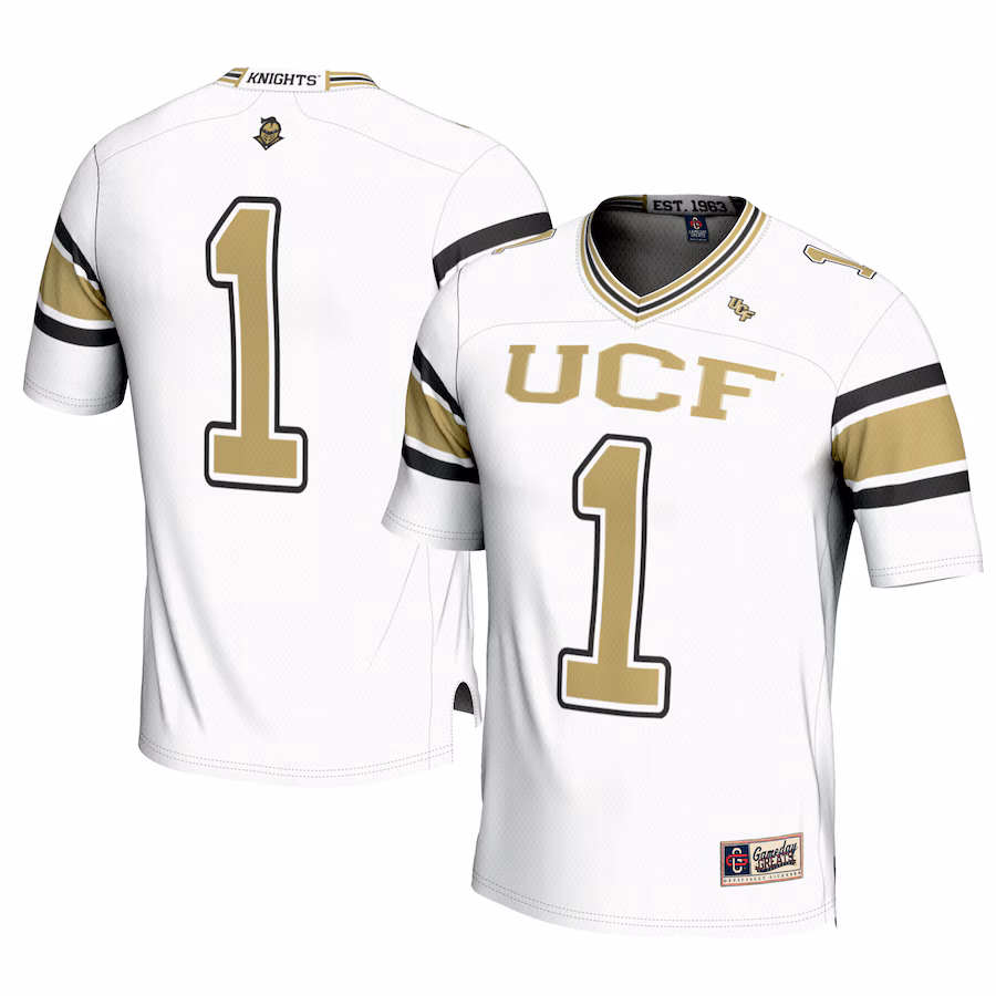 Youth GameDay Greats #1 White UCF Knights Football Jersey
