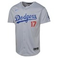 Youth Los Angeles Dodgers Shohei Ohtani Nike Gray Road Limited Jersey