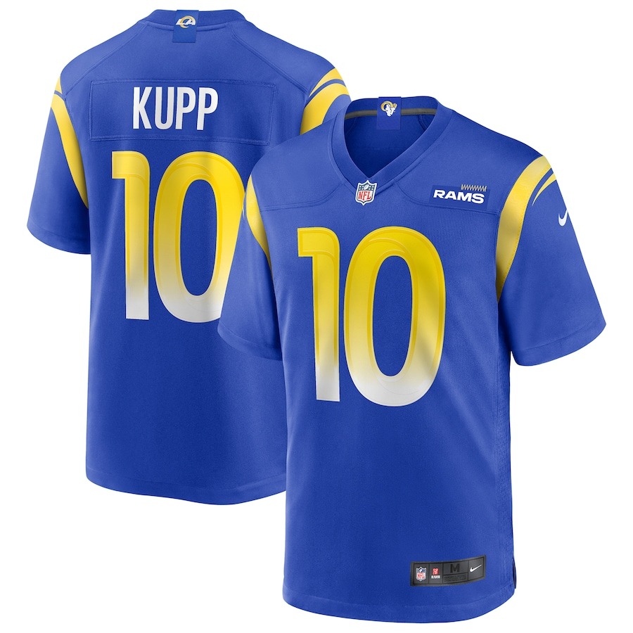 Men's Los Angeles Rams Cooper Kupp Nike Royal Player Game Jersey