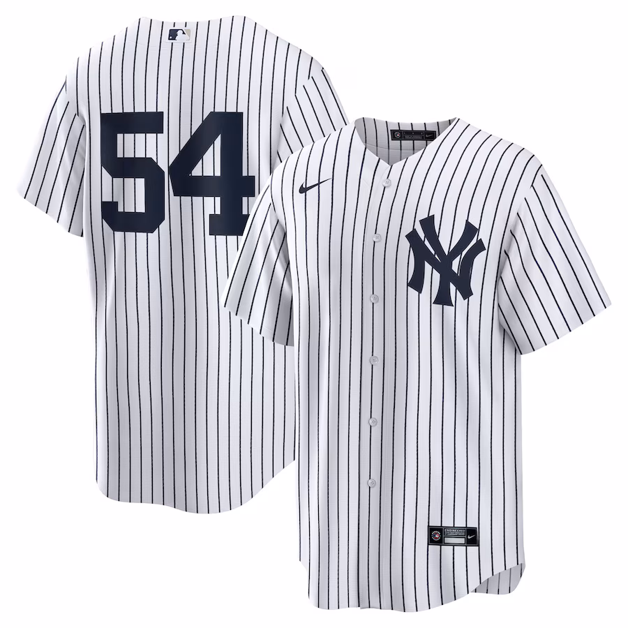 Men's New York Yankees Max Fried Nike White Home Replica Player Jersey