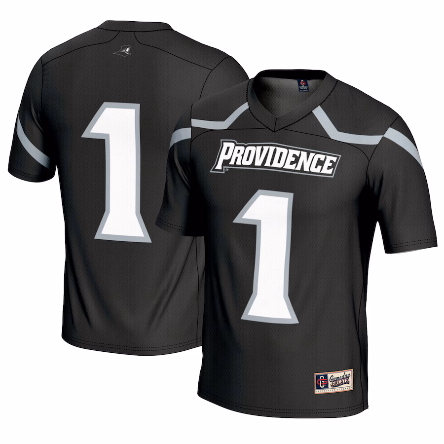 Men's GameDay Greats #1 Black Providence Friars Lightweight Lacrosse Jersey