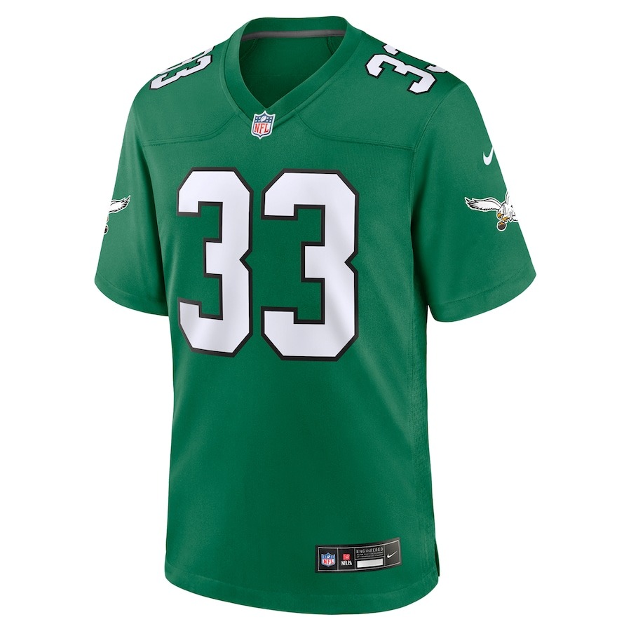Men's Philadelphia Eagles Cooper DeJean Nike Kelly Green Alternate Game Jersey