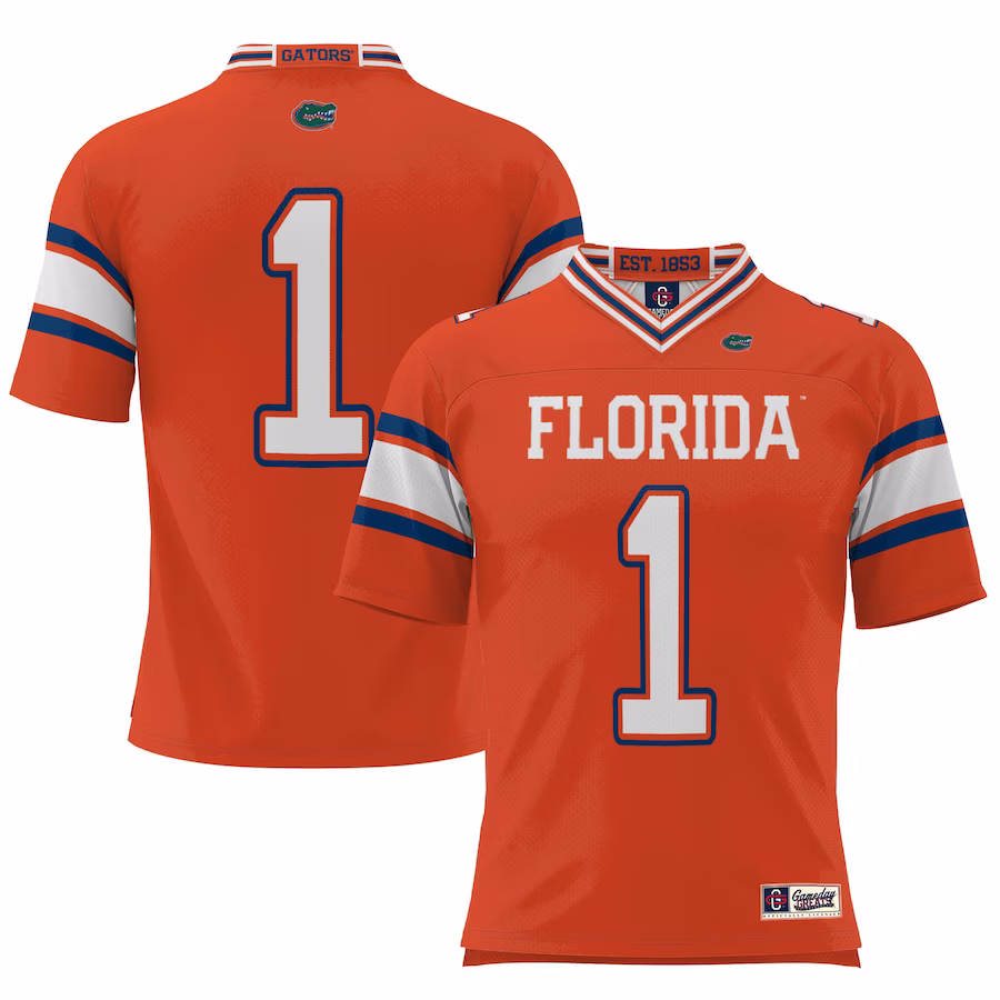 #1 Florida Gators GameDay Greats Football Jersey �?Orange