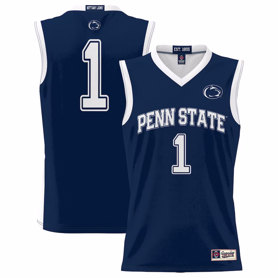 #1  Penn State Nittany Lions GameDay Greats  Lightweight Basketball Jersey - Navy