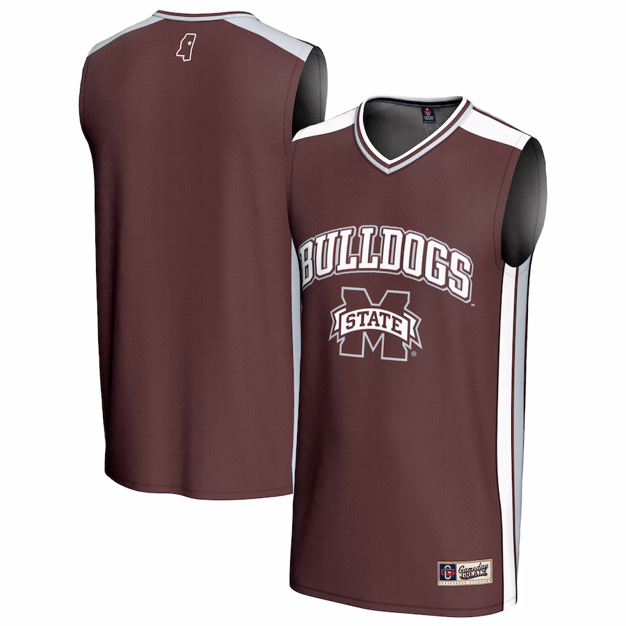 Unisex GameDay Greats Maroon Mississippi State Bulldogs Spirit Basketball Jersey