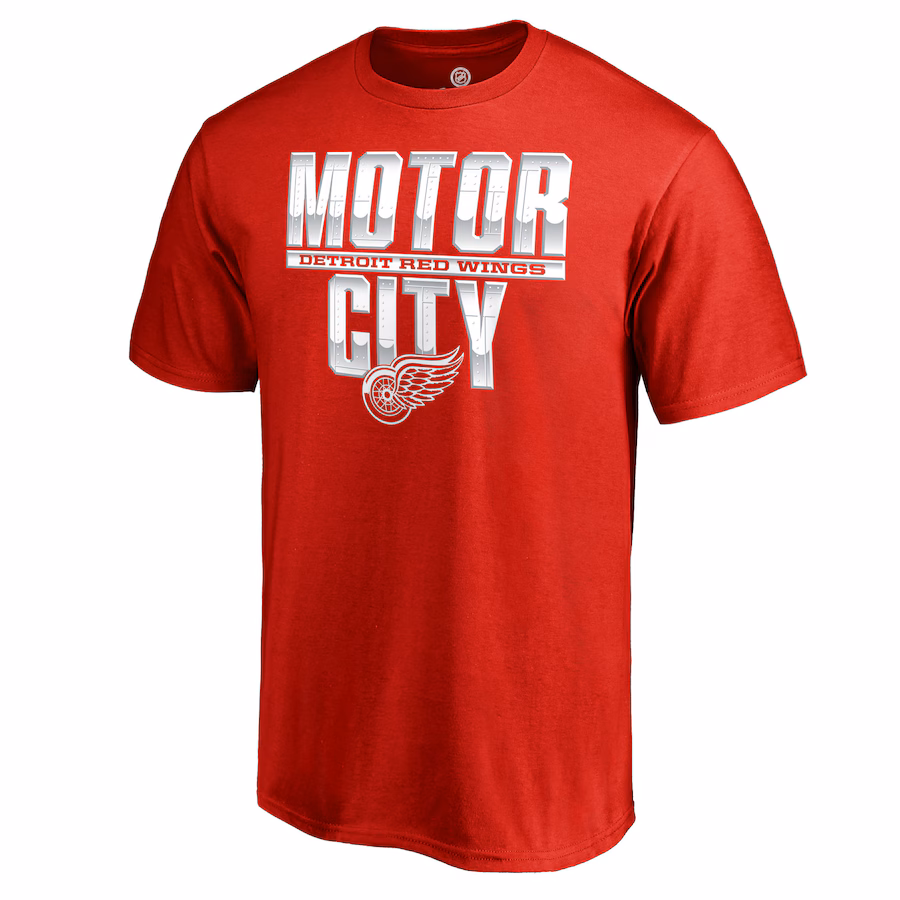 Men's Detroit Red Wings Red Hometown Collection Local T-Shirt