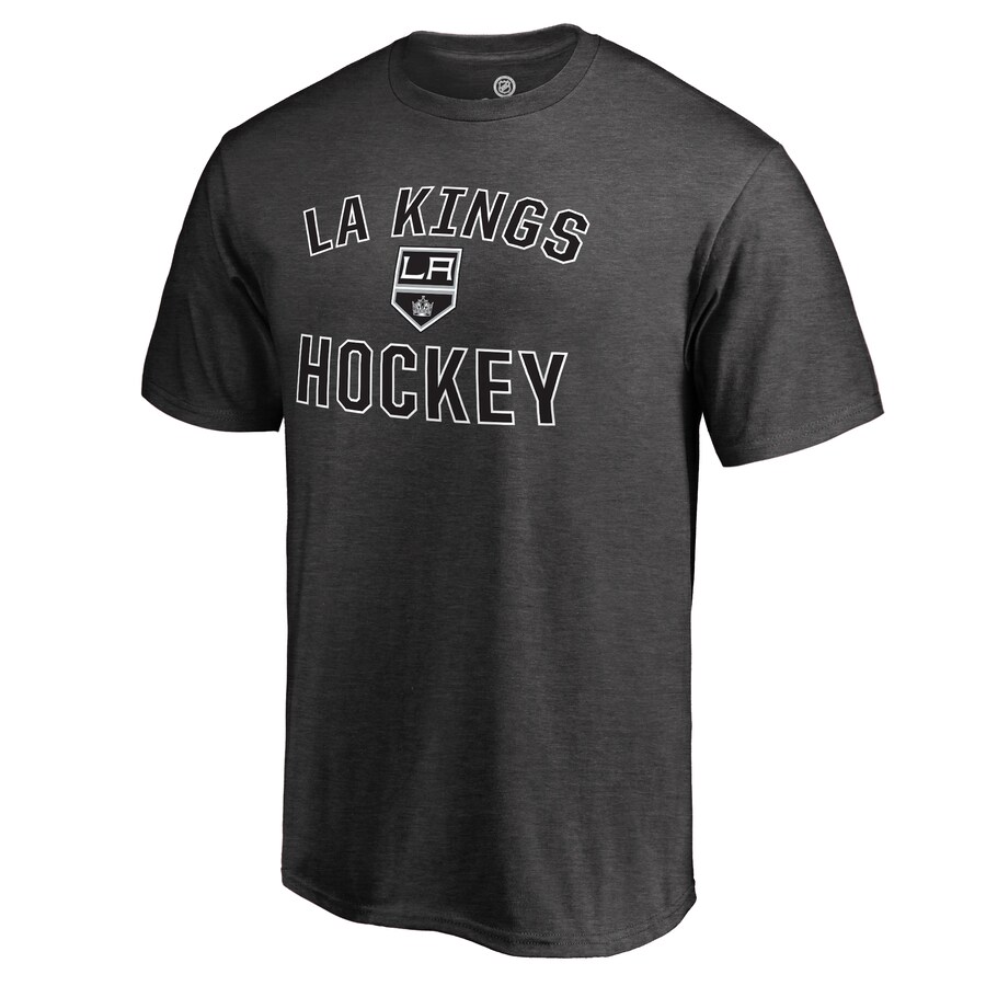 Men's Los Angeles Kings Heathered Gray Victory Arch T-Shirt