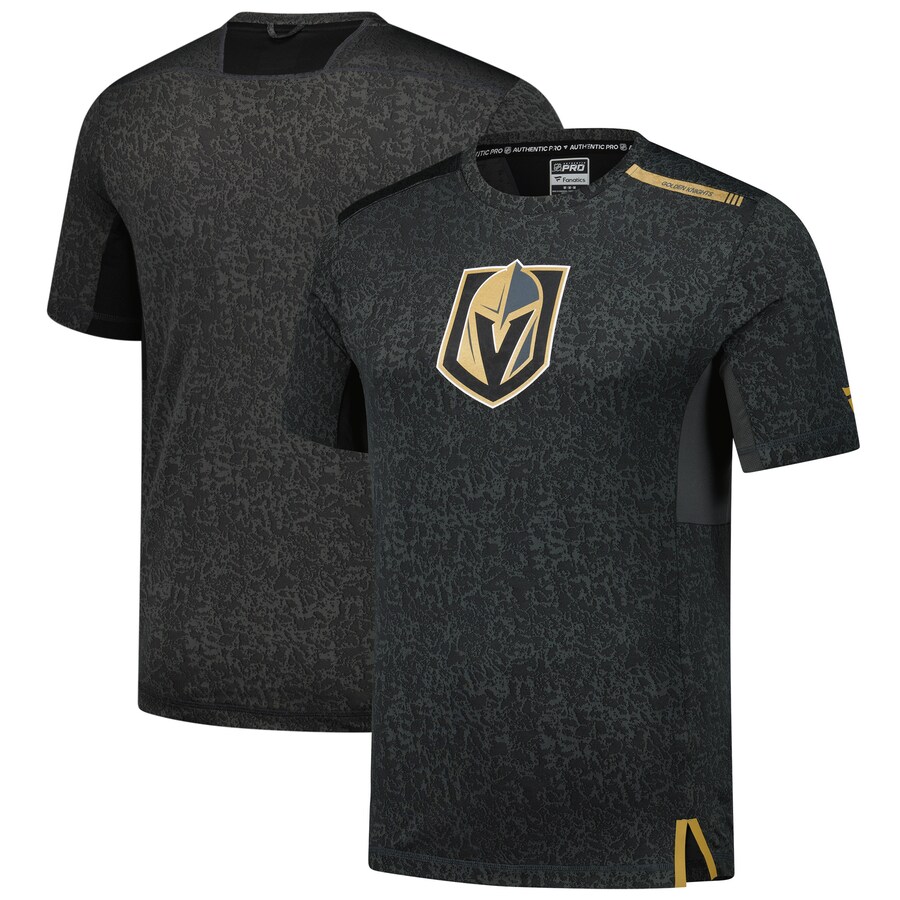 Men's Vegas Golden Knights Fanatics Charcoal Authentic Pro Performance T-Shirt