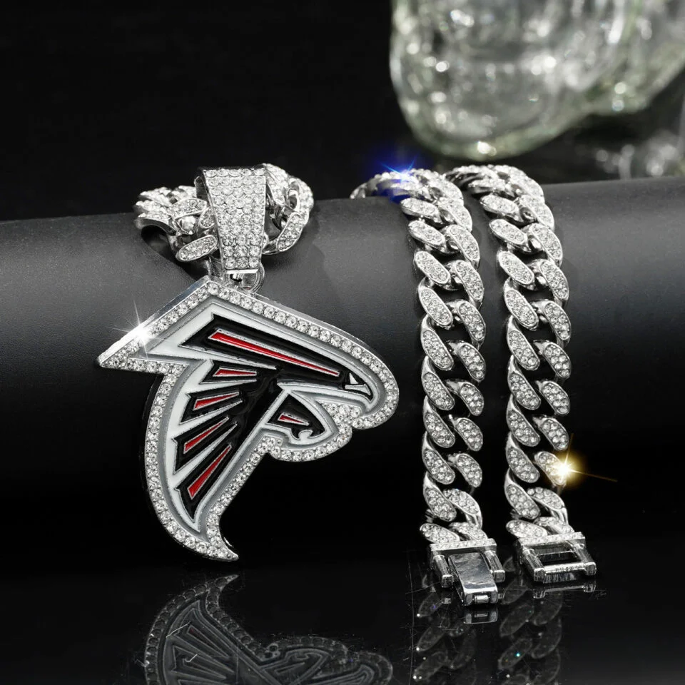 Atlanta Falcons Football Necklace for Fans