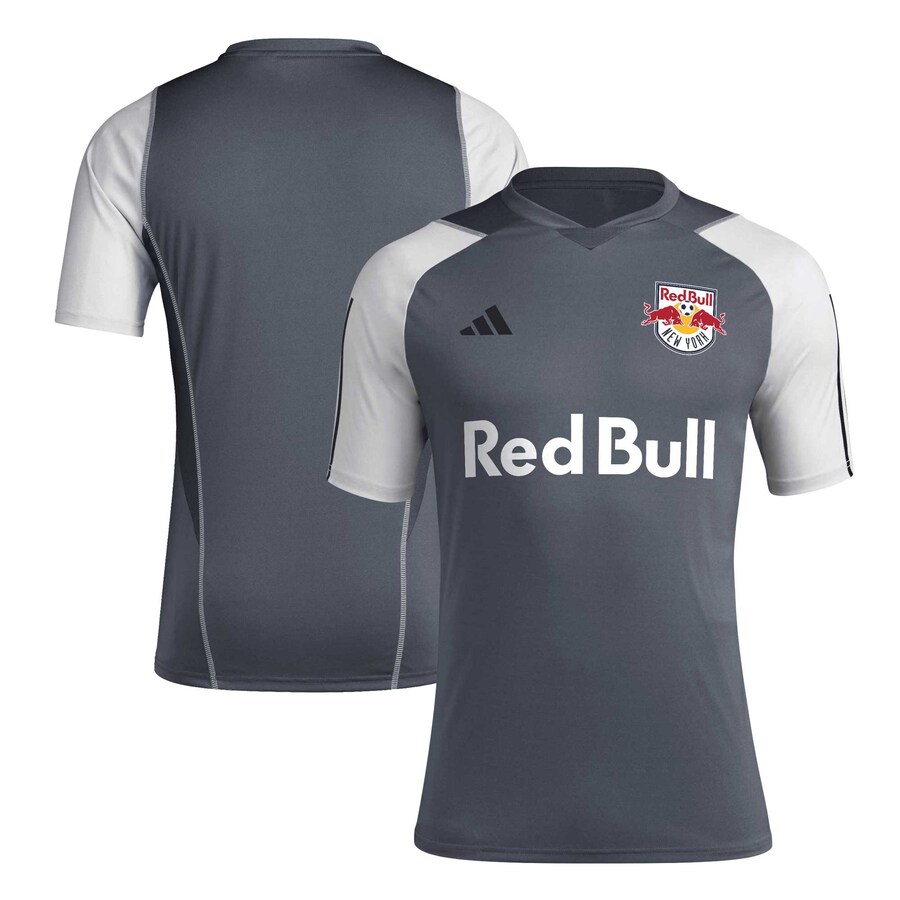Men's New York Red Bulls adidas Gray 2024 AEROREADY Training Jersey