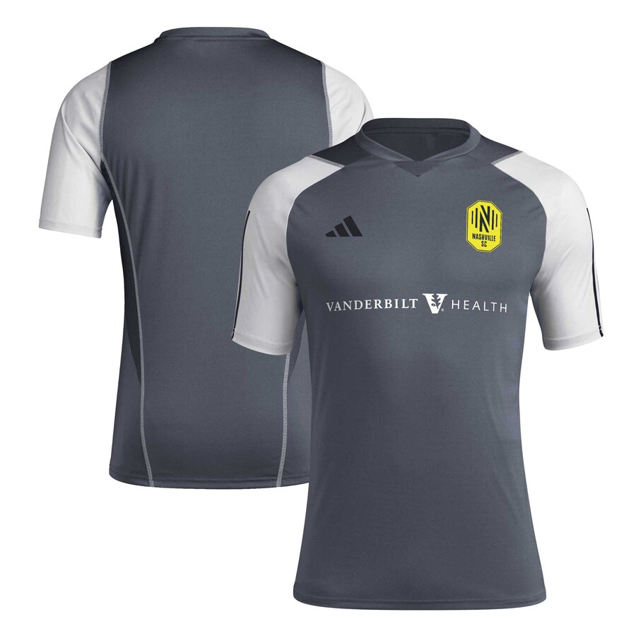 Men's Nashville SC adidas Gray 2024 AEROREADY Training Jersey