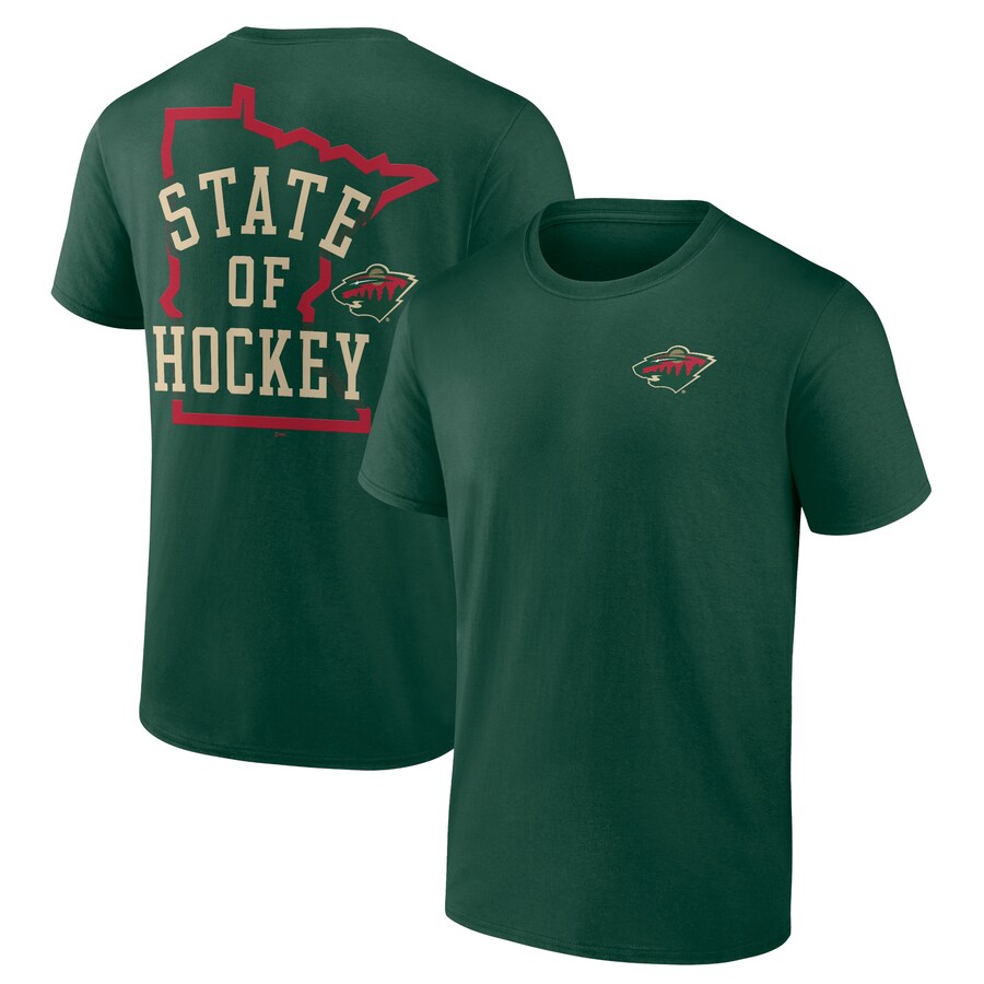 Men's Minnesota Wild Green Territorial T-Shirt